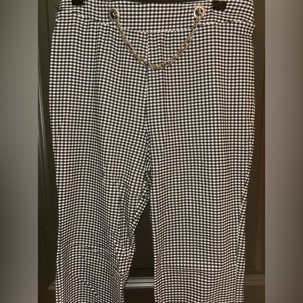 Chain Detail Dress Pants